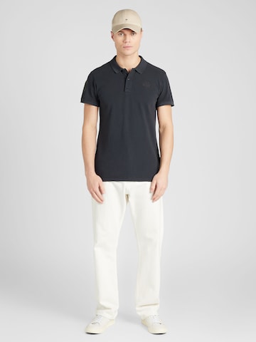 BLEND Poloshirt in Schwarz