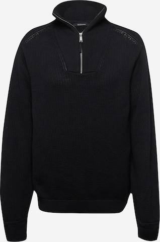 recolution Пуловер 'Sumac' в черно: отпред