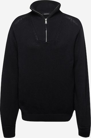 recolution Pullover 'Sumac' (GOTS) in Schwarz: predná strana