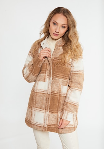 RISA Tussenjas in Beige: voorkant