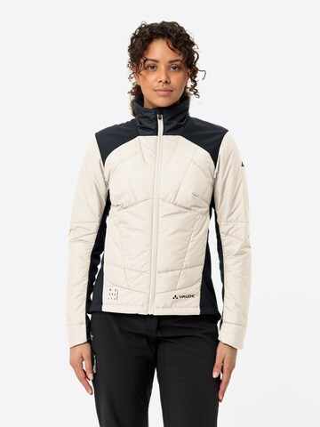 VAUDE Sports jacket 'Minaki' in Beige: front