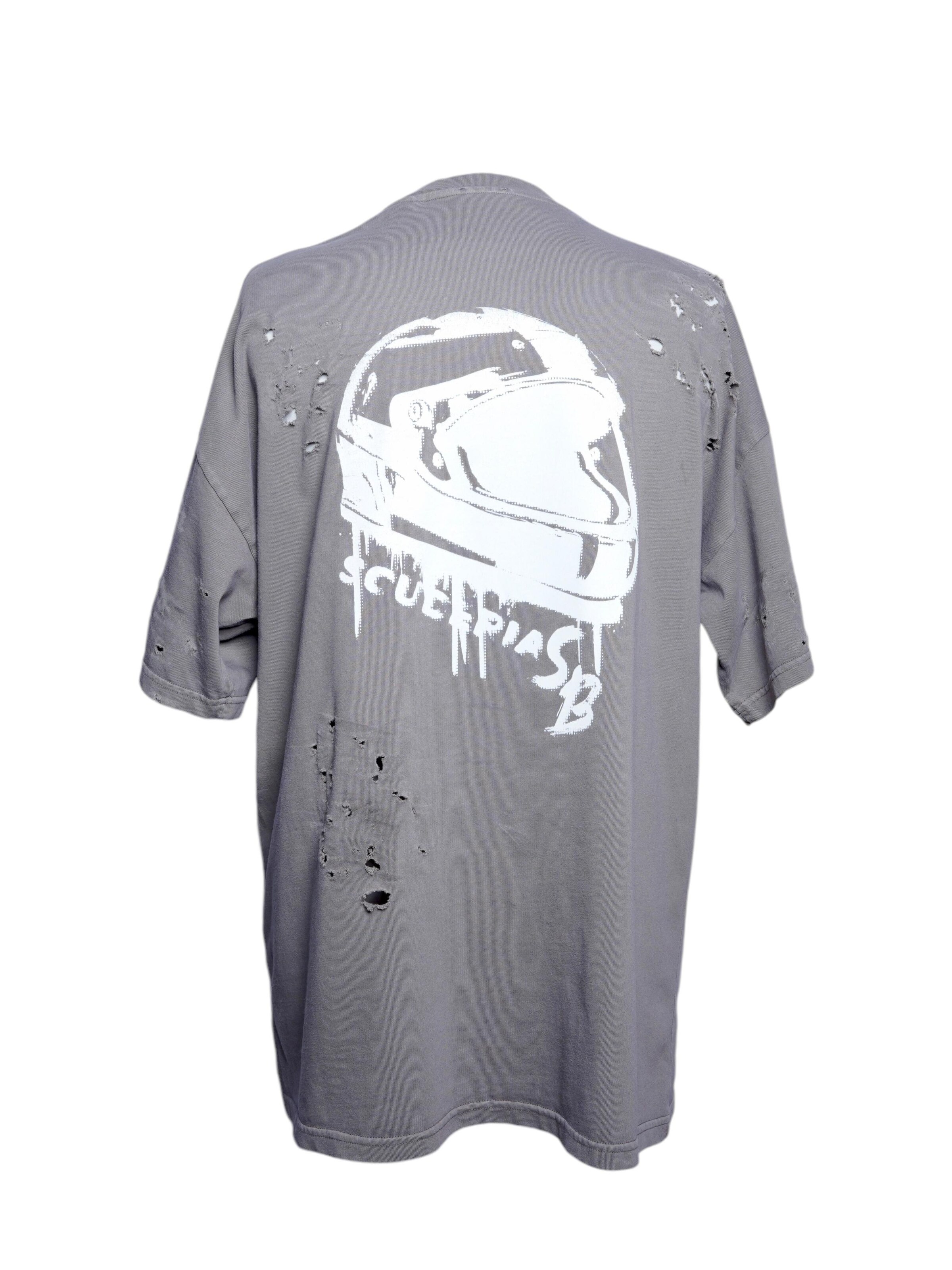 SC.SB Milano Shirt 'Fabio's Shirt (limited edition)' in Silver: front