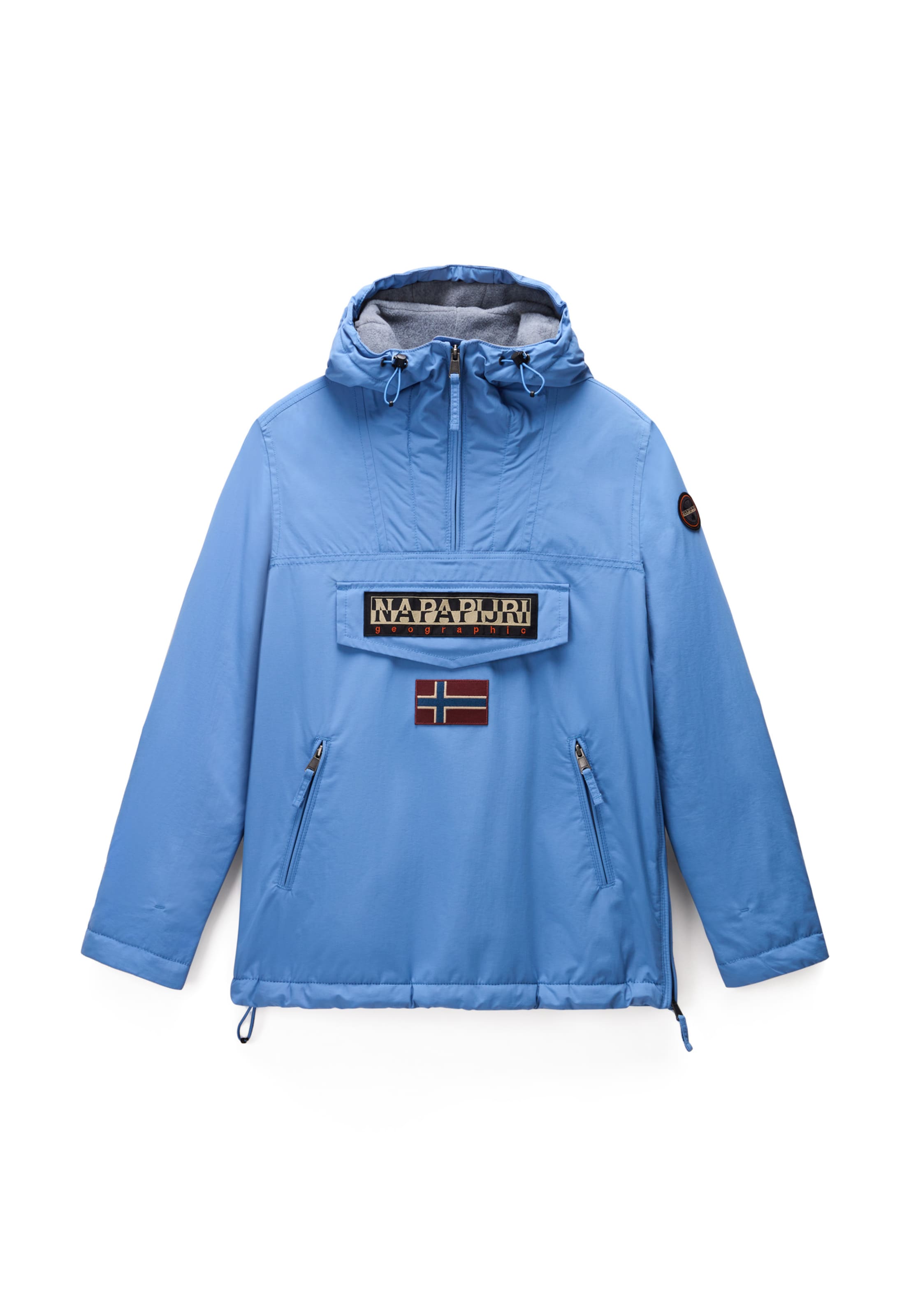 NAPAPIJRI Funkcionalna jakna 'RAINFOREST' | modra barva: sprednja stran