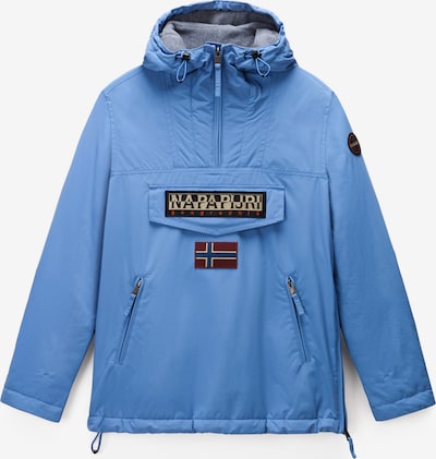 Geacă funcțională 'RAINFOREST' NAPAPIJRI pe crem / azuriu / roșu / negru, Vizualizare produs