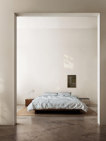 Marc O'Polo Bettbezug 'Suvie' in Grau