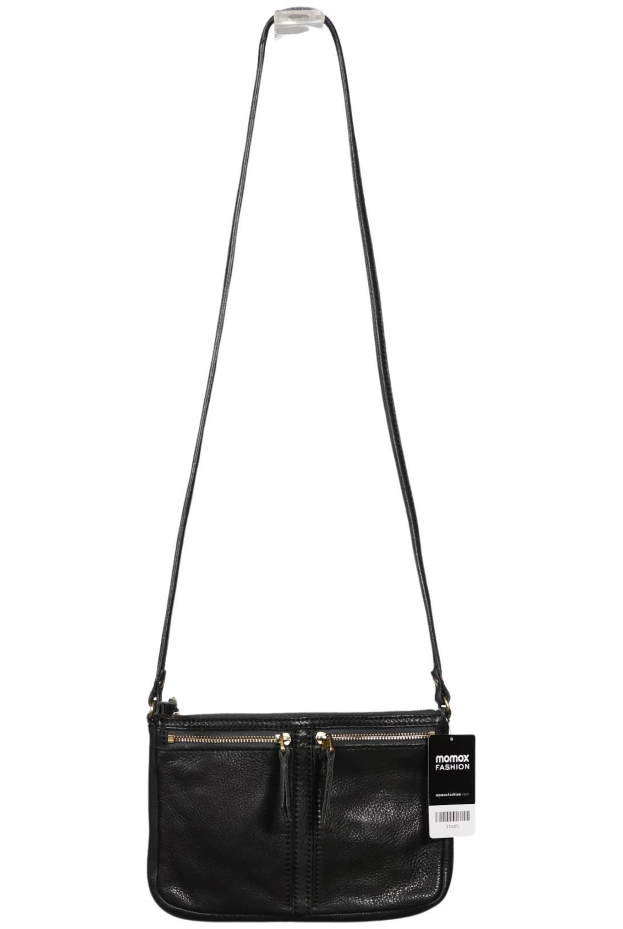 FOSSIL Handtasche klein Leder One Size in Schwarz: Vorderseite