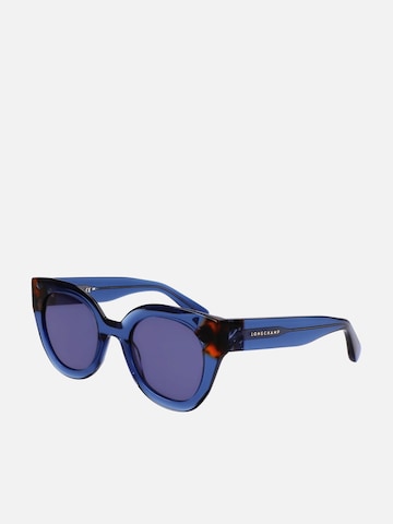 Longchamp - Gafas de sol en azul: frente
