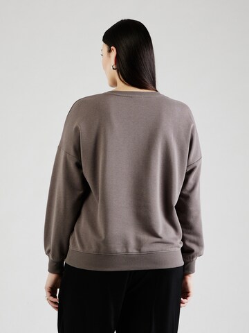 ONLY Carmakoma Sweatshirt 'CAREYE' in Grijs