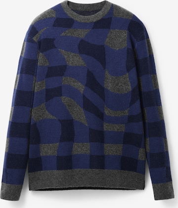 Desigual Sweater in Blue: front