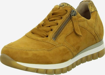 GABOR Lace-Up Shoes in Yellow: front