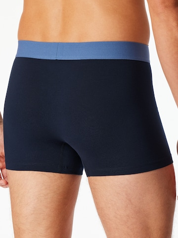 SCHIESSER Boksershorts i blå