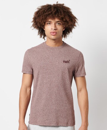 Superdry Shirt in Rood: voorkant