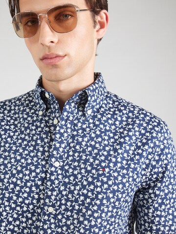 TOMMY HILFIGER Regular fit Overhemd in Blauw