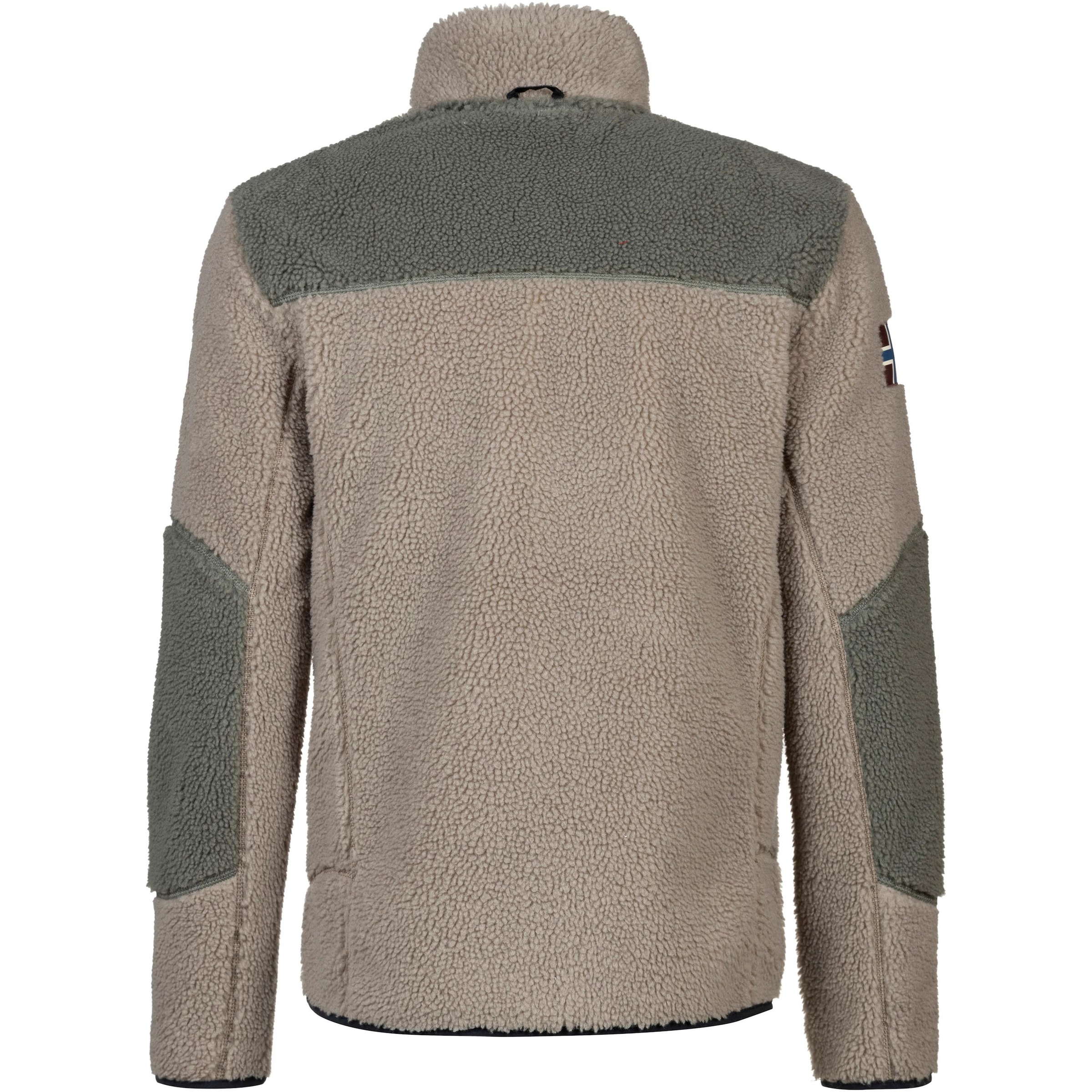 NAPAPIJRI Fleecejacka 'YUPIK' i brun