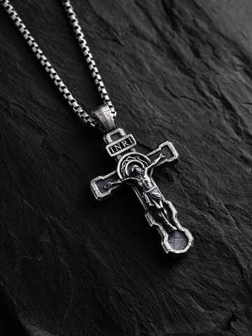 Brelocuri 'FILIUS UNIGENITUS DEI. INRI' de la REYTEL pe argintiu