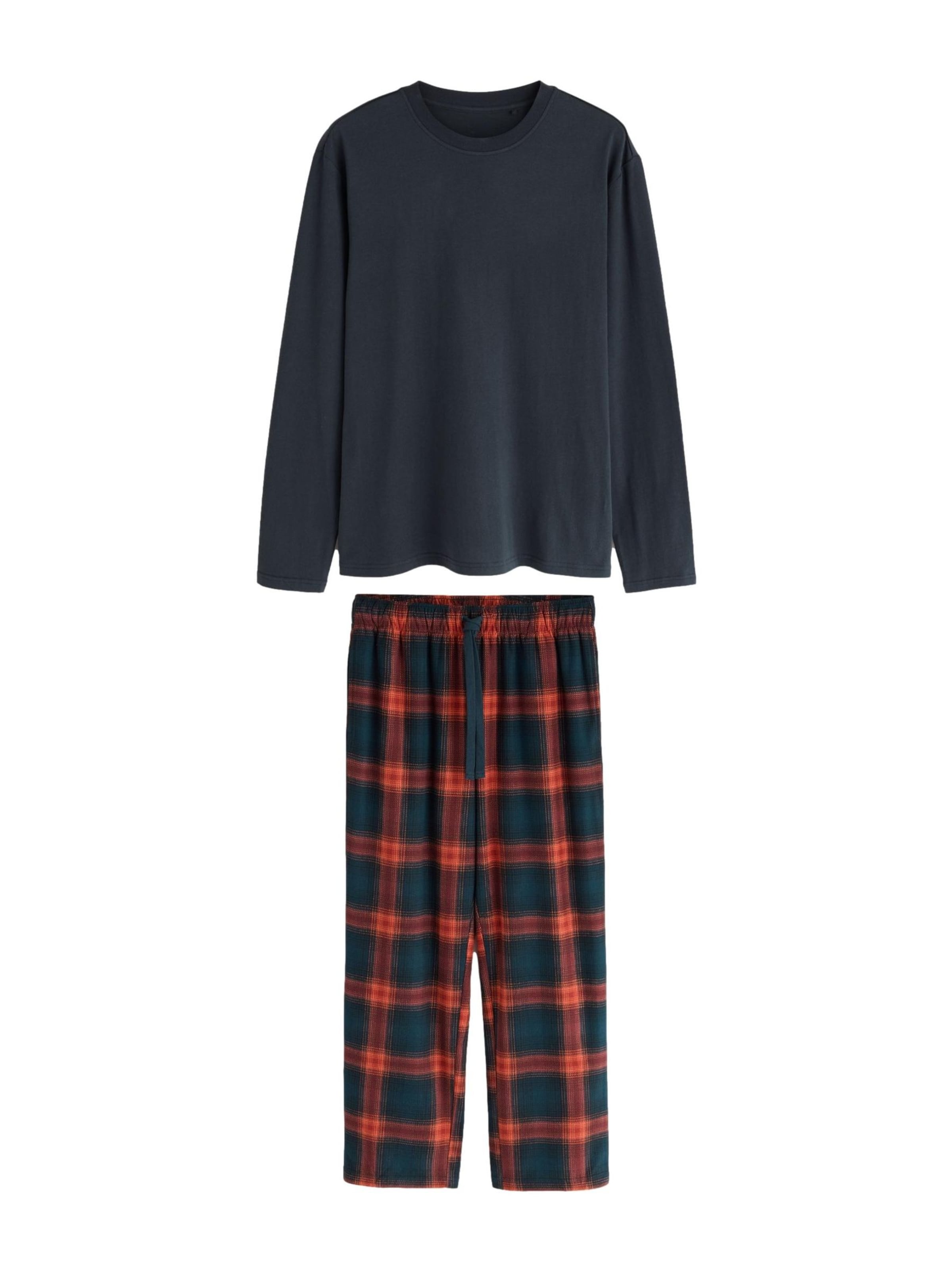 Pigiama lungo di Next in blu: frontale