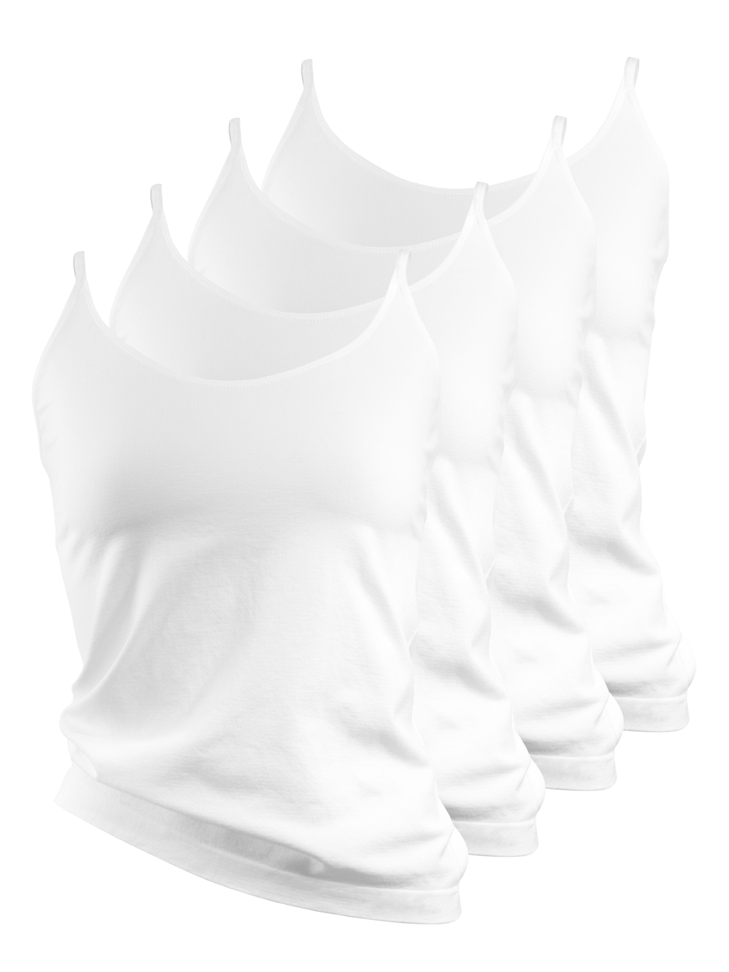 Yenita Unterhemd in Weiß: Vorderseite