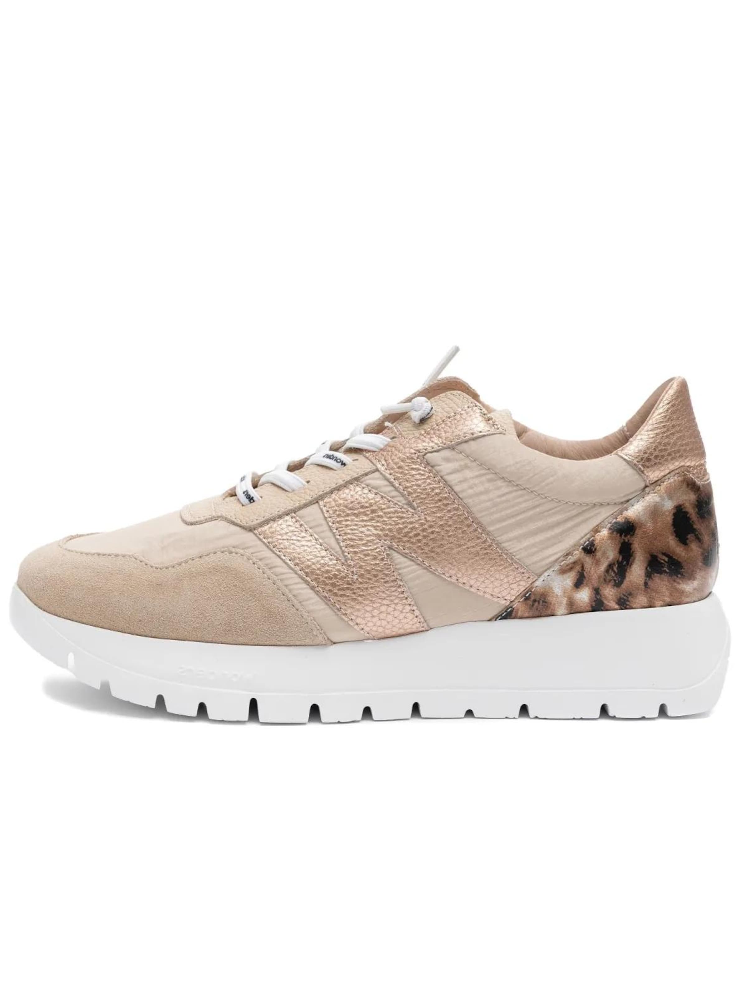 Wonders Sneaker low 'A-24100-BEIG-RAME'‌ in Beige: Vorderseite