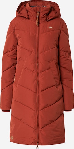 Ragwear Winter coat 'REBELKA' in Brown: front