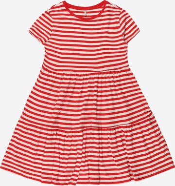 Rochie 'MAY' de la KIDS ONLY pe roșu: față