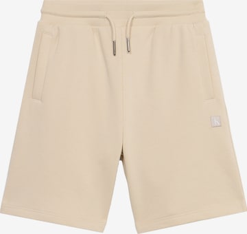 Calvin Klein Jeans Shorts in Beige: Vorderseite