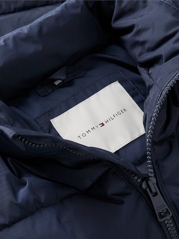 TOMMY HILFIGER Tussenjas in Blauw