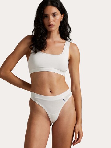 String ' Club Cotton ' Polo Ralph Lauren en beige : devant