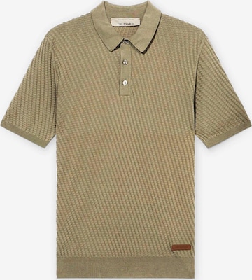 Trussardi - Camiseta en verde: frente