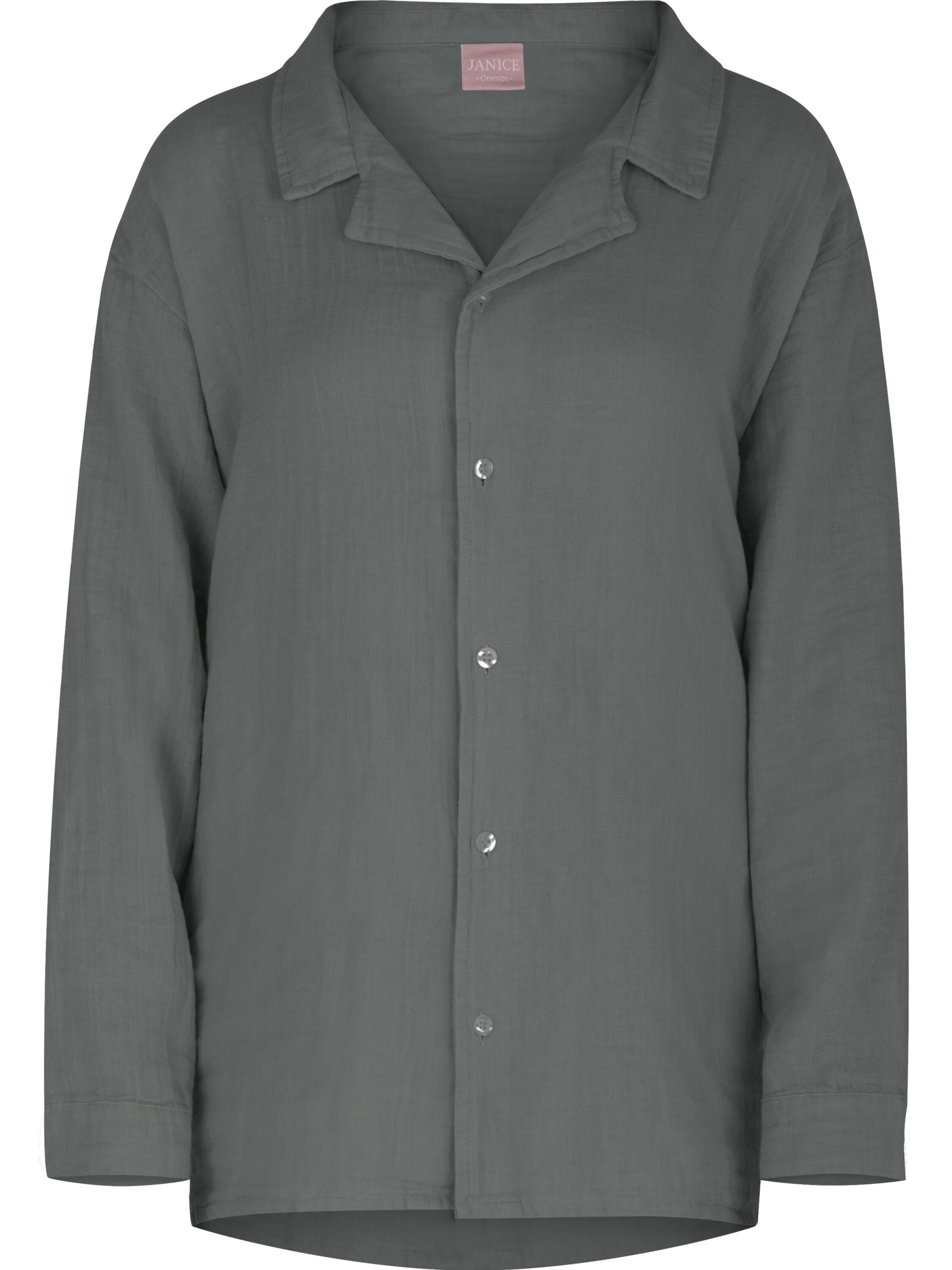 Janice Blouse in Groen: voorkant