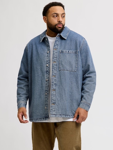 Comfort fit Camicia di JACK & JONES in blu: frontale