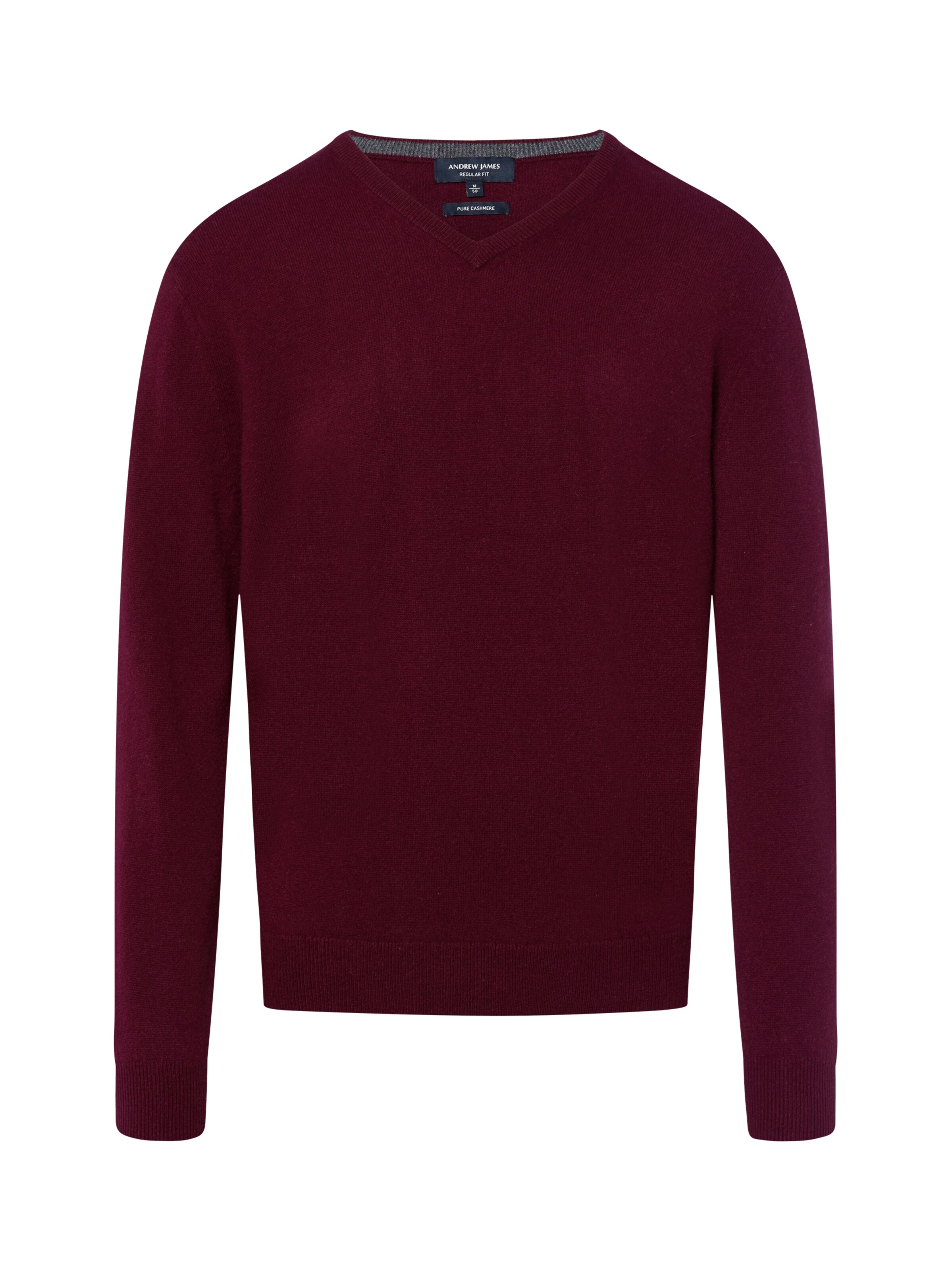 Pull-over Andrew James en rouge : devant