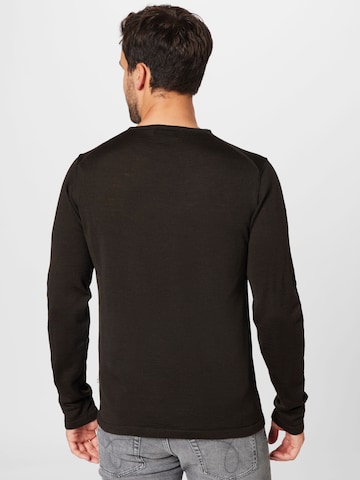 Casual Friday Regular Fit Pullover i brun