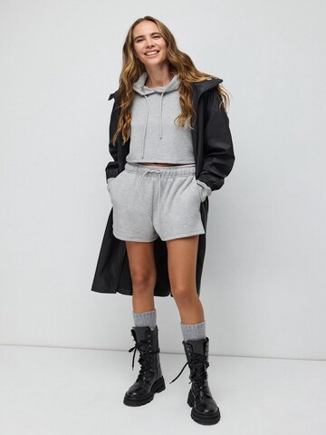 No Matter What Sweatshirt in Grau: Vorderseite