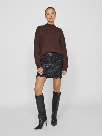 VILA Sweater in Brown