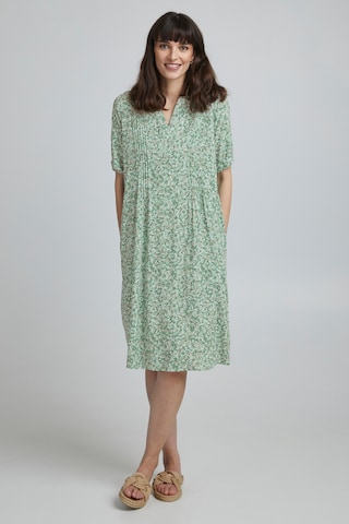 Fransa Summer Dress in Green