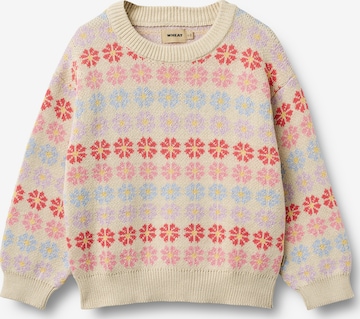 Pull-over 'Harlow' WHEAT en beige : devant