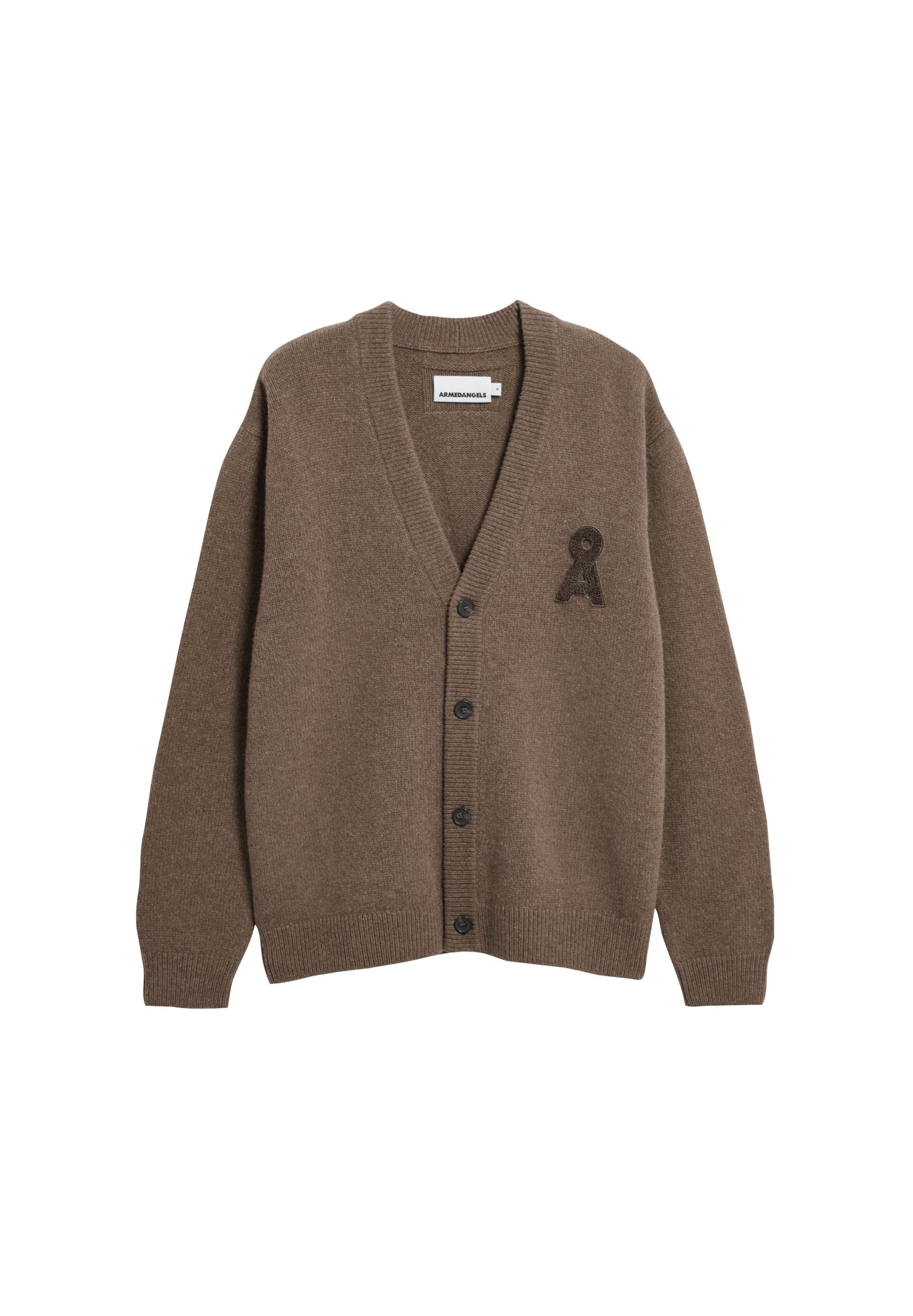 ARMEDANGELS Knit cardigan in Mixed colours: front