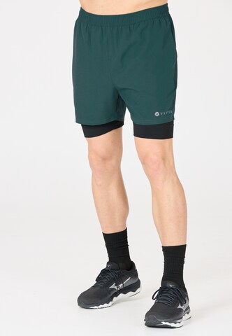 Virtus Regular Sports trousers 'Zayne' in Green: front