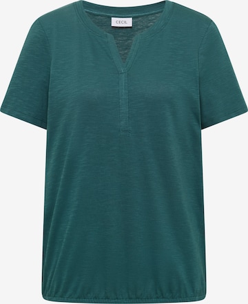 CECIL T-Shirt in Grün: Vorderseite
