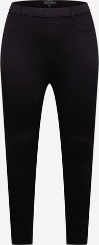 Dorothy Perkins Curve Skinny Pants 'Eden' in Black: front