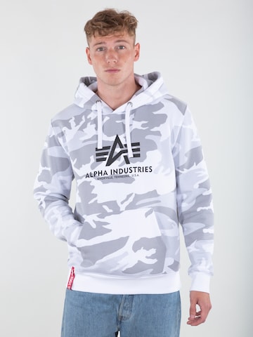 ALPHA INDUSTRIES Sweatshirt i grå