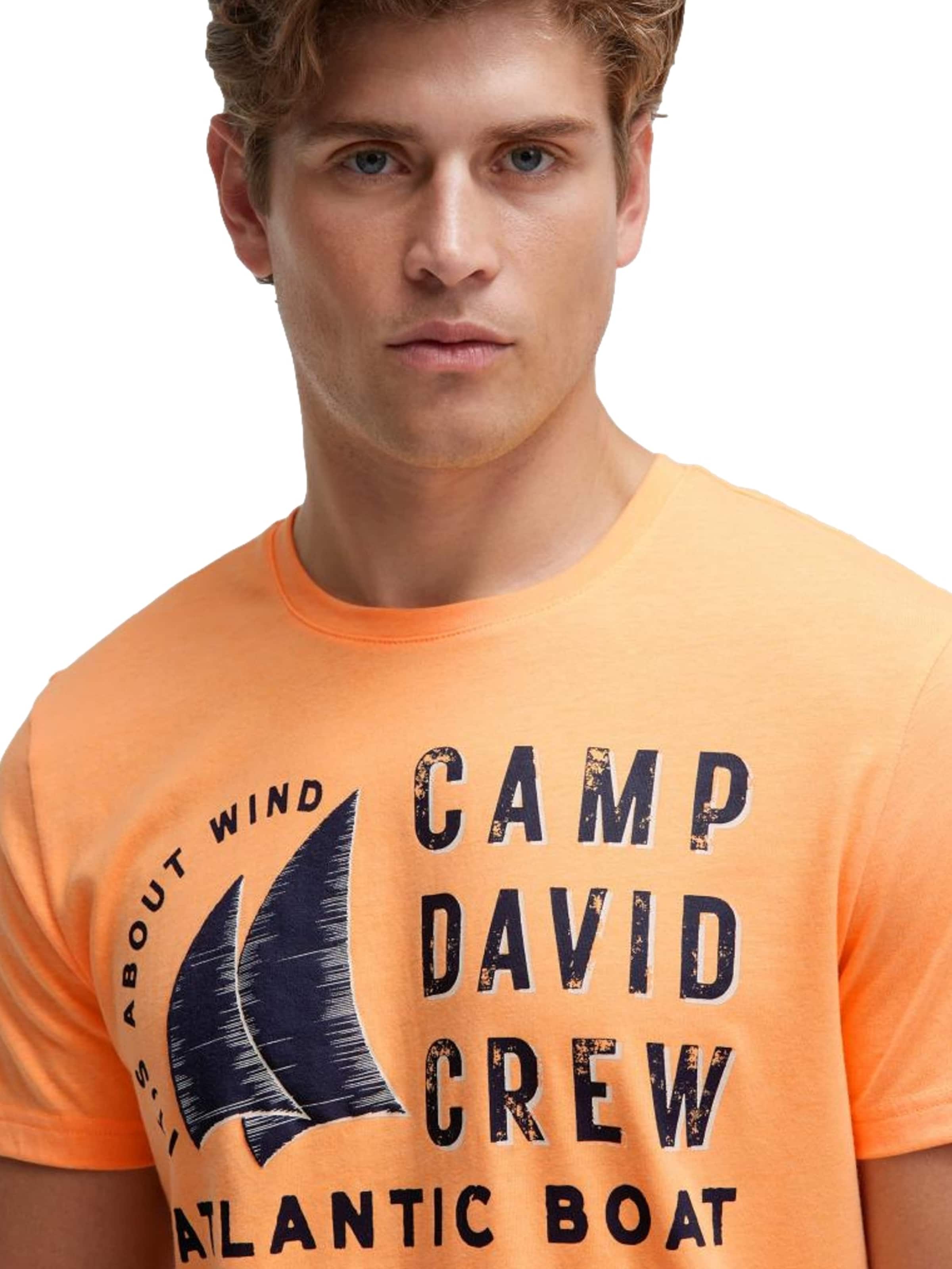 CAMP DAVID Shirt in Orange