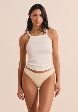 Slip 'INVISIBLE W25' ETAM en jaune