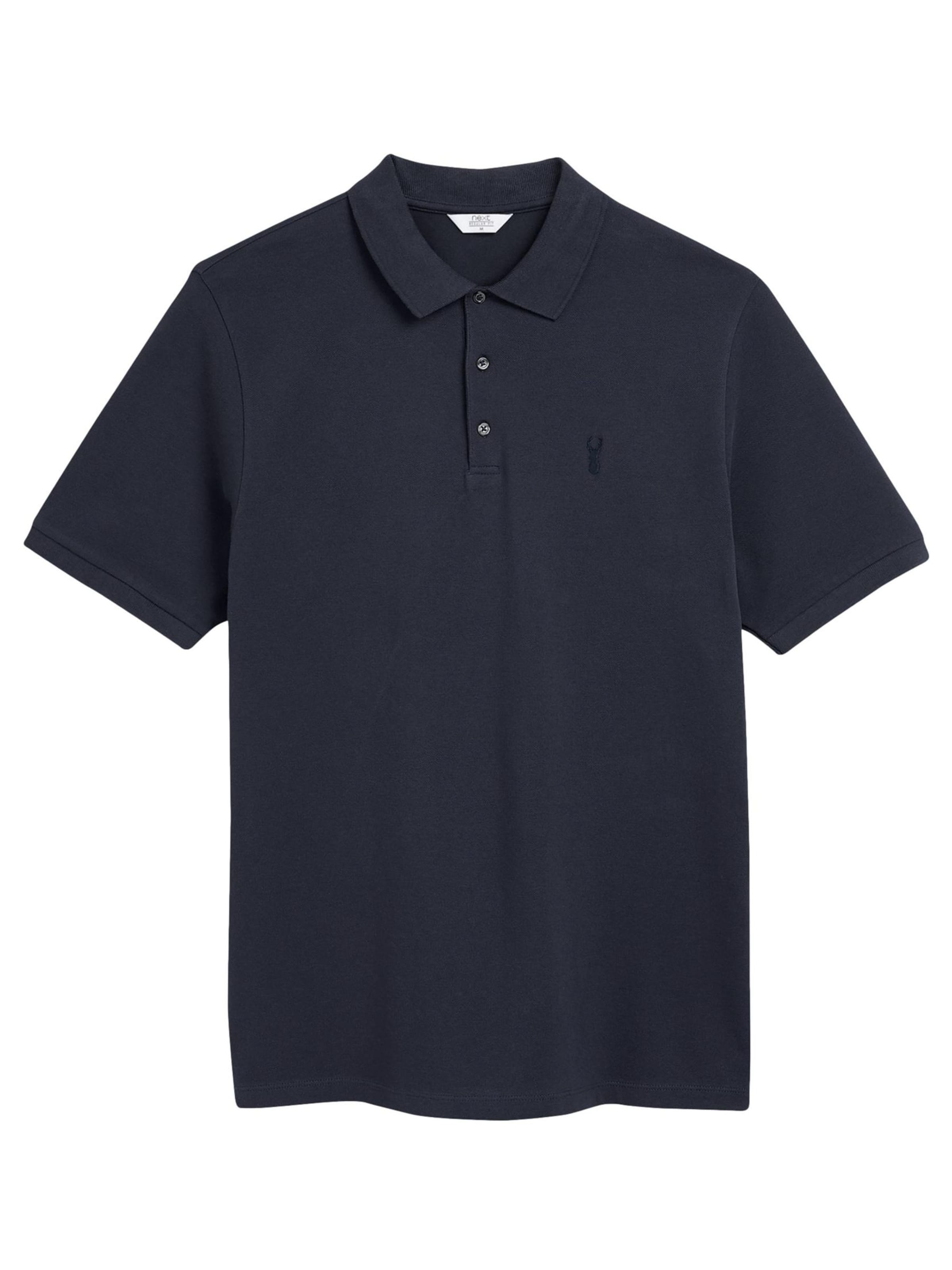 Tricou de la Next pe albastru: față