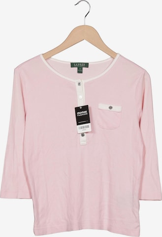 Lauren Ralph Lauren Langarmshirt S in Pink: Vorderseite