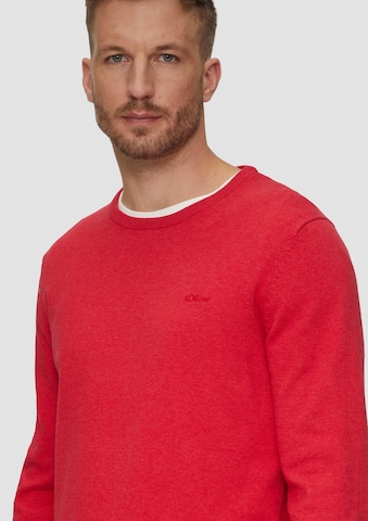 s.Oliver Sweater in Red