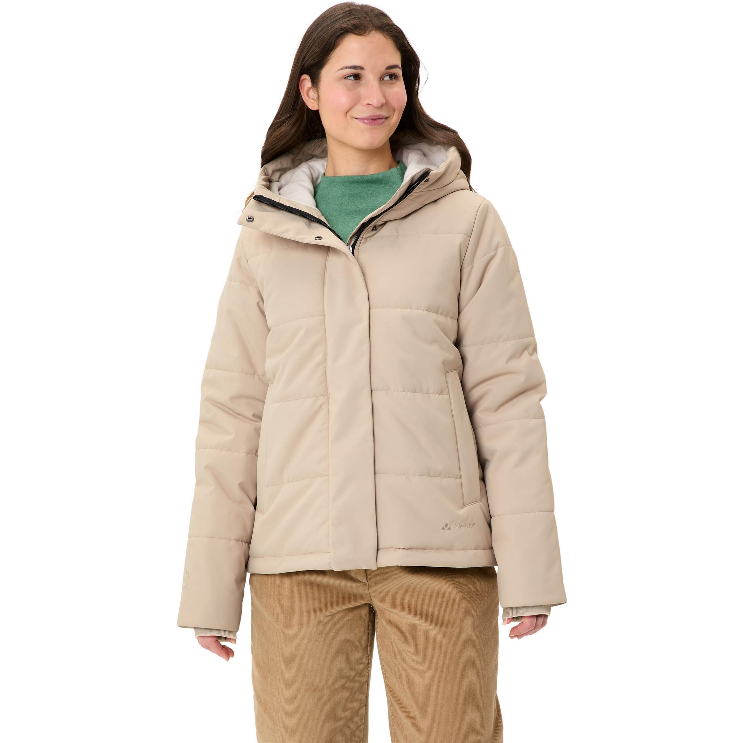 VAUDE Sportjacke 'Coreway' in Beige: Vorderseite