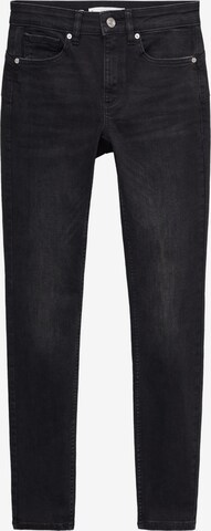 MANGO Skinny Jeans in Black: front