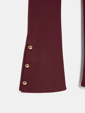 Flared Leggings di Dilvin in rosso