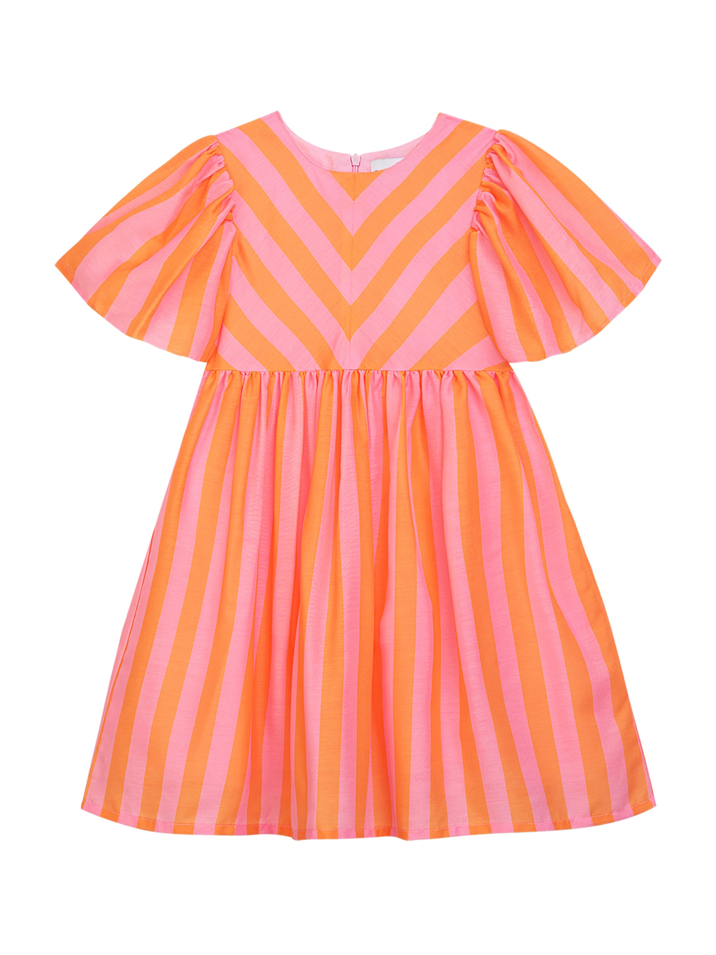 Abito di Danamade in arancione: frontale